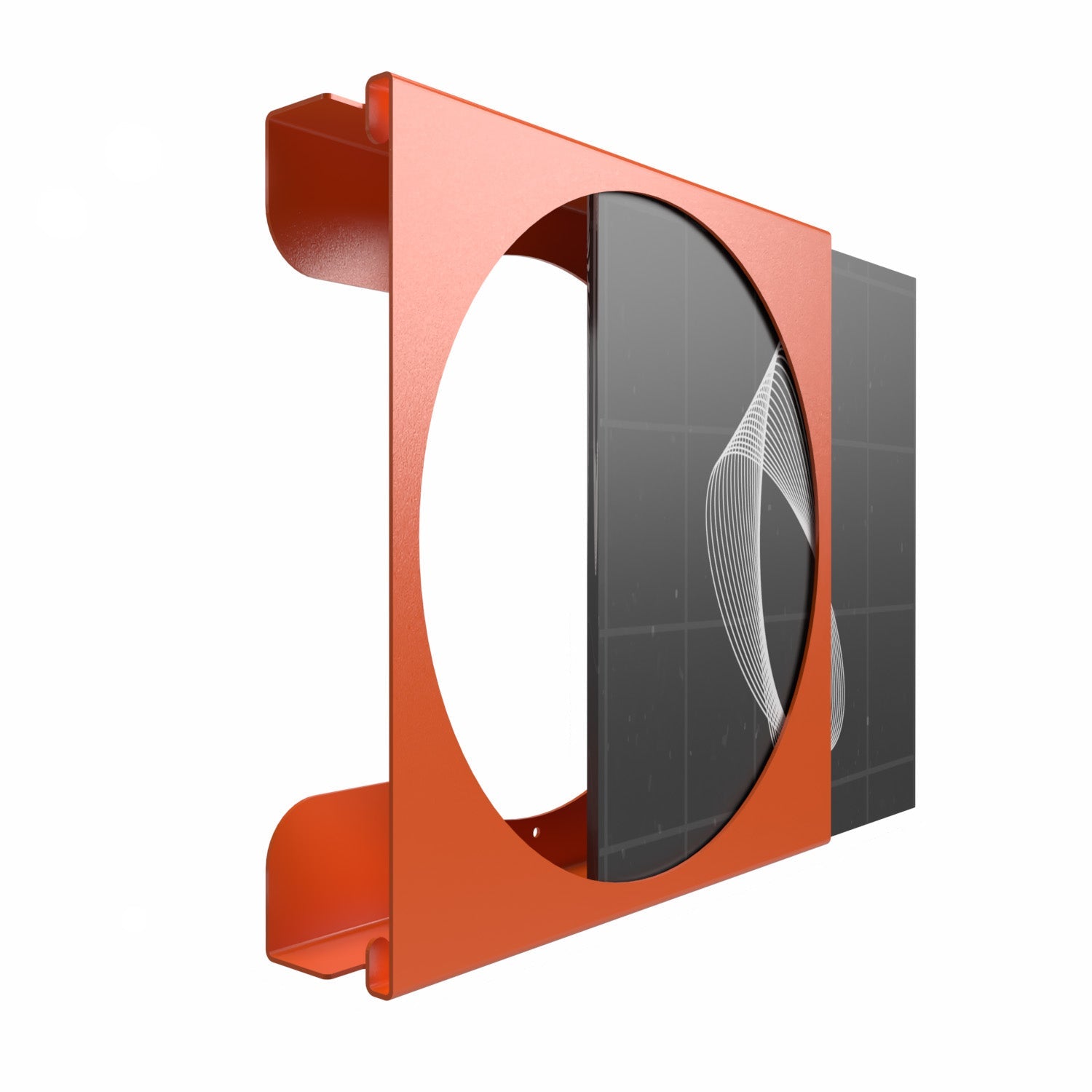 Schallplatten Wandhalterung für 12 Zoll Vinyl Records FLATE®